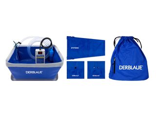 DERBLAUE 13018 Complete System Inc Battery, Slide & 10L Collection Tub