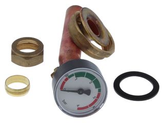 WORCESTER 87161200530 PRESSURE GAUGE/DRAIN ASSEMBLY