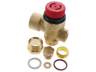 Worcester Bosch 87161424160 Pressure Relief Valve - 1/2 x 15mm x 1/8 - Danesmoor