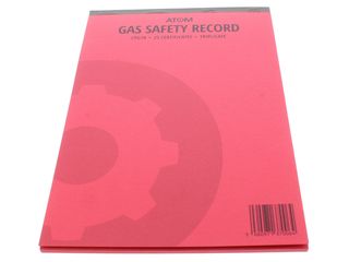 Atom AT-CPG18B-S-25 Gas Safety Record - Pack of 25