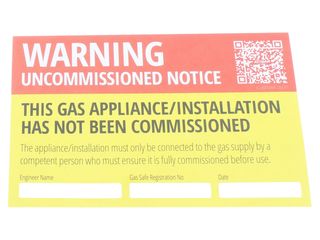 Atom AT-LBG41P-10 Uncommissioned Appliance/Installation Label - Pack of 10