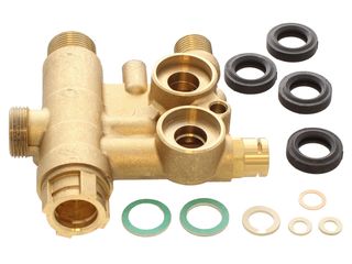 BAXI 7213614 FLOW ASSEMBLY BRASS
