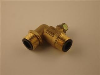 BAXI 240838 VALVE ANGLEDHILL GAS G3/4IN