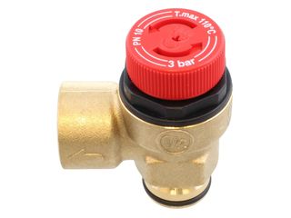 Baxi 248056 Safety Valve - 3 Bar - Combi/Duo Tec/Megaflo