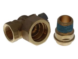 BAXI 5110466 GAS TAP C/W NUT & TAIL PIECE