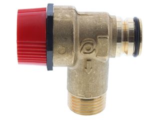 Baxi 7223193 Safety Valve - 3 Bar Male - Duo-Tec/Platinum/Megaflo