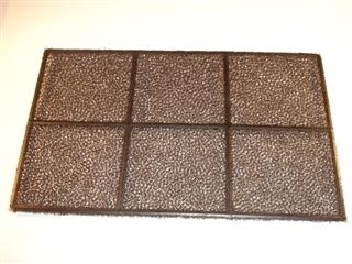 IDEAL 056658 MODULE COVER FILTER VERTICAL (6 SQUARES)