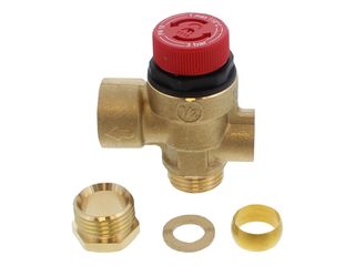 Ideal 075248 Altecni 1/2in Safety Valve Assembly - Optima FF/Classic/Classic FF