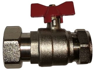 BOILERMAG ISOLATION VALVE 3/4" COMPRESSION END (EACH)