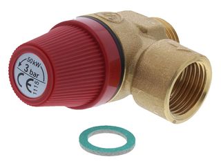 Ferroli 39800130 Safety Valve - 3 Bar - Combi FF/Hawk II/Optima