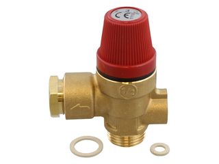 VAILLANT 190728 PRESSURE RELIEF VALVE, CPL.