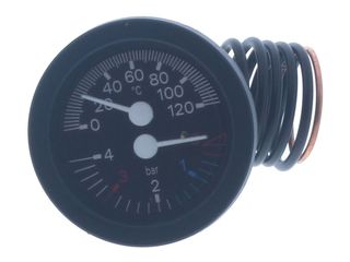 VOKERA 7239 COMBINED PRESSURE AND TEMP. GAUGE