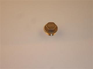 COMM MIDBRAS 3/8" BRASS PLUG