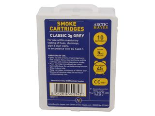 Arctic Hayes 333003 Classic 3 Grey Smoke Cartridges - Pack of 10