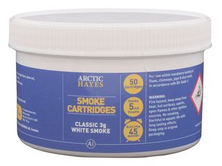 Arctic Hayes 333003C Classic Grey Smoke Cartridges 3G (Tub Of 50)