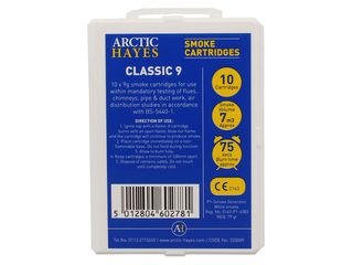 Arctic Hayes 333009 Classic Grey Smoke Cartridges 9G (Pack 10)