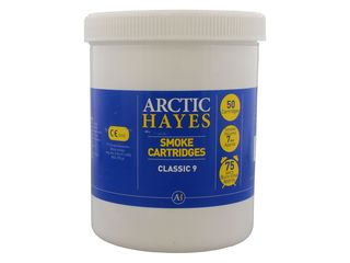 Arctic Hayes 333009B Classic Grey Smoke Cartridges 9G (Tub Of 50)