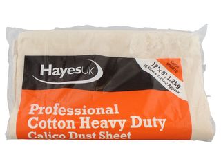 Arctic Hayes 666012 Professional Cotton Dustsheet 12' X 9'