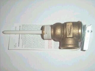 JOHNSON & STARLEY TEMPERATURE AND PRESSURE RELIEF VALVE