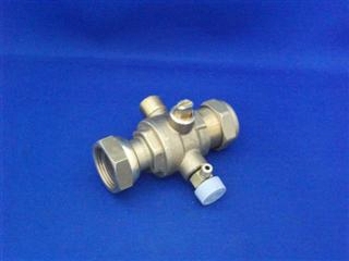 JOHNSON AND STARLEY 1000-0019090 BALL VALVE:22MM X3/4