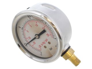 ANGLO NORDIC GLYCERINE FILLED COMPOUND GAUGE -1 /+1.5