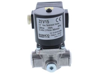 BANICO ZEV15 GAS SOLENOID VALVE 1/2" BSP