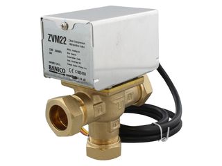 BANICO ZVM22 22MM COMPRESSION 3 PORT VALVE