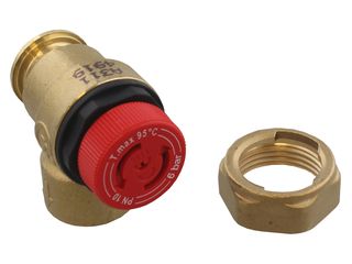 Altecnic Caleffi Loose Nut Pressure Relief Valve - 6 Bar