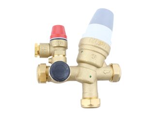 Caleffi 535011CST 2 & 3 Bar 22mm Combination Valve