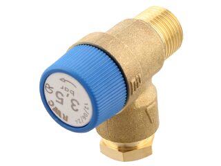 RWC PREL107020 3.5 Bar 1/2" MBSP x 15mm Pressure Relief Valve Series 107