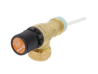 RWC PTEM585200 4.5 Bar CPT22 3/4" x 22mm Temperature & Pressure Relief Valve