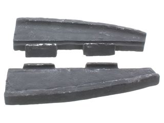 KINDER 100-18730 16" FRONT RAIL (PAIR)