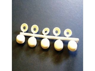ISAS EV00667 PACK OF 5 UNICAPS COMPLETE WITH WASHERS