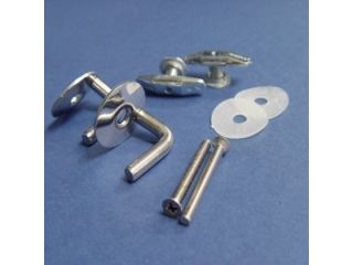 ISAS SV52567 CAMEO SEAT HINGES CHROME