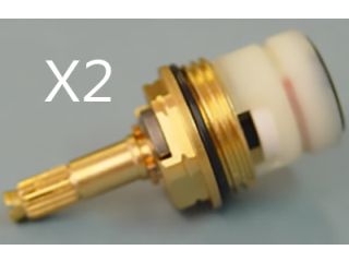 IDEAL STANDARD S960023NU CIRCA 29 3/4" SE CERAMIC DISC CARTRIDGES PAIR