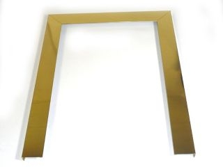 FOCA F820222 FRAME FLUELESS INSET BRASS