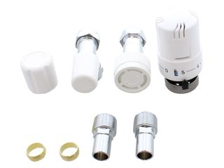 EPH EMTRV15 Lockshield & Thermostatic Radiator Valve Pack - 15mm