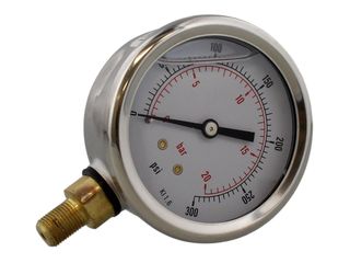 Regin REGO66 Glycol Filled Pressure Gauge (0-300 PSI)