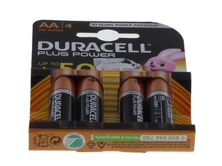 REGI REGEDLAA4 DURACELL AA BATTERIES 4 X AA (LR6) 1.5V