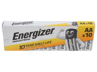 ENERGIZER 10 PACK OF ENR INDUSTRIAL AA BATTERIES