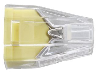 BX X 100 WAGO 773-102 2 WAY PUSH WIRE CONNECTOR - YELLOW