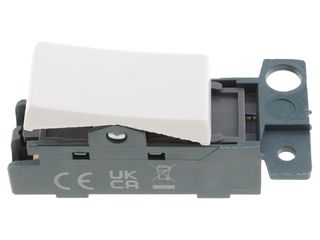 MINIGRID MD028PW 10AX INTERMEDIATE SWITCH MODULE - POLAR WHITE