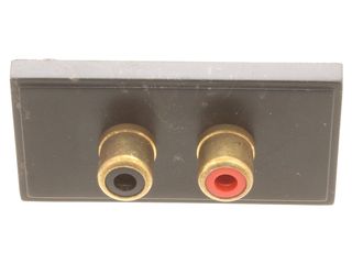 NEW MEDIA MM490BK RCA/PHONO MODULE (2 OUTLETS) - BLACK