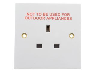 POLAR 13A 1 GANG UNSWITCHED SOCKET - PRINTED EXTERNAL USE ONLY
