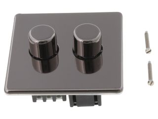 BG FBN82P-01 400W 2 GANG 2 WAY PUSH DIMMER