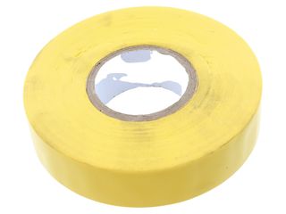 UNICRIMP 1933Y 19MM X 33M ELECTRICIANS TAPE - YELLOW