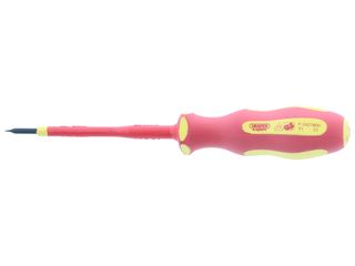 DRAPER 64367 ERGO PLUS VDE PLAIN SLOT SCREWDRIVER 2.5 MM X 75 MM