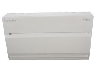 ELUCIAN CUEB22MS20 22 WAY METAL CONSUMER UNIT WITH 100A MAINS SWITCH