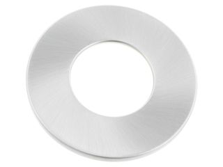 LUCECO EFCFBZBS-01 FTYPE COMPACT BEZEL ACCESSORY - FLAT - BRUSHED ST