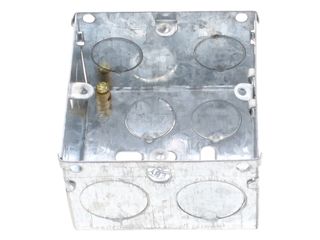 APPLEBY SB618 1 GANG 47MM METAL BACK BOX